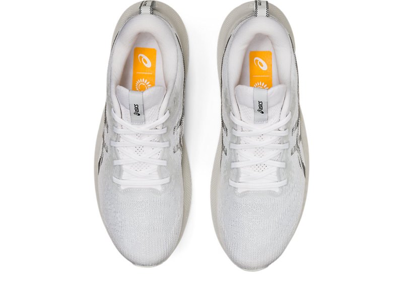 Asics Gel-nimbus Lite 3 メンズ ランニングシューズ 白 黒 | JP3751-087