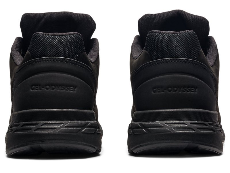 Asics Gel-odyssey メンズ ウォーキングシューズ 黒 黒 | JP4385-130