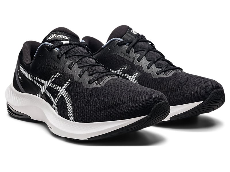 Asics Gel-pulse 13 メンズ ランニングシューズ 黒 白 | JP2719-624