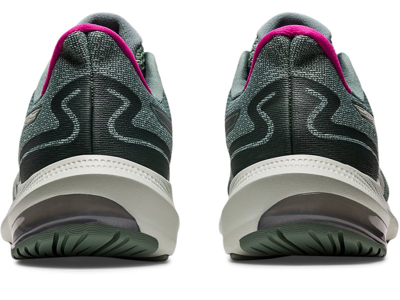 Asics Gel-pulse 14 レディース ランニングシューズ グレー 暗緑 | JP8932-083