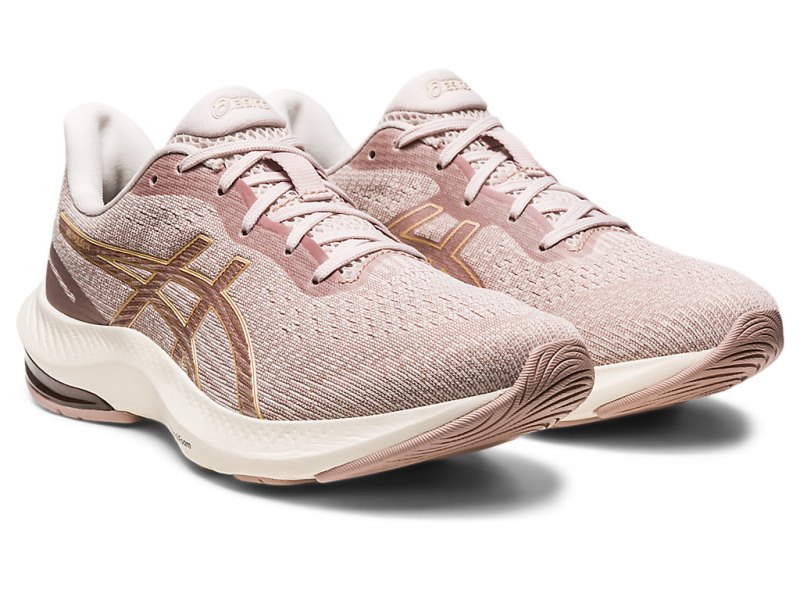 Asics Gel-pulse 14 レディース ランニングシューズ ベージュ 黄色 | JP1458-229