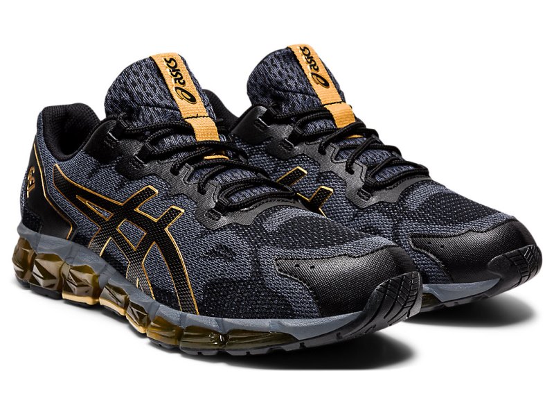 Asics Gel-quantum 360 6 レディース スニーカー グレー 黒 | JP6796-528