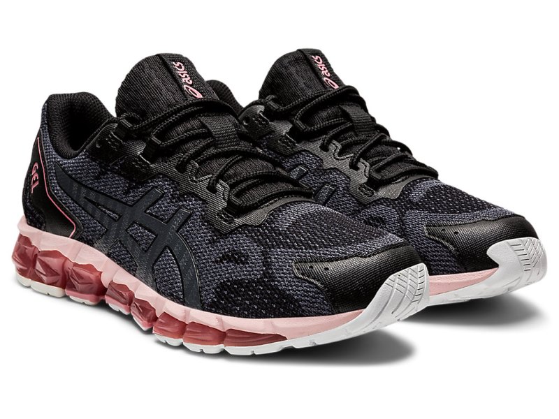 Asics Gel-quantum 360 6 レディース スニーカー 黒 グレー | JP5064-516