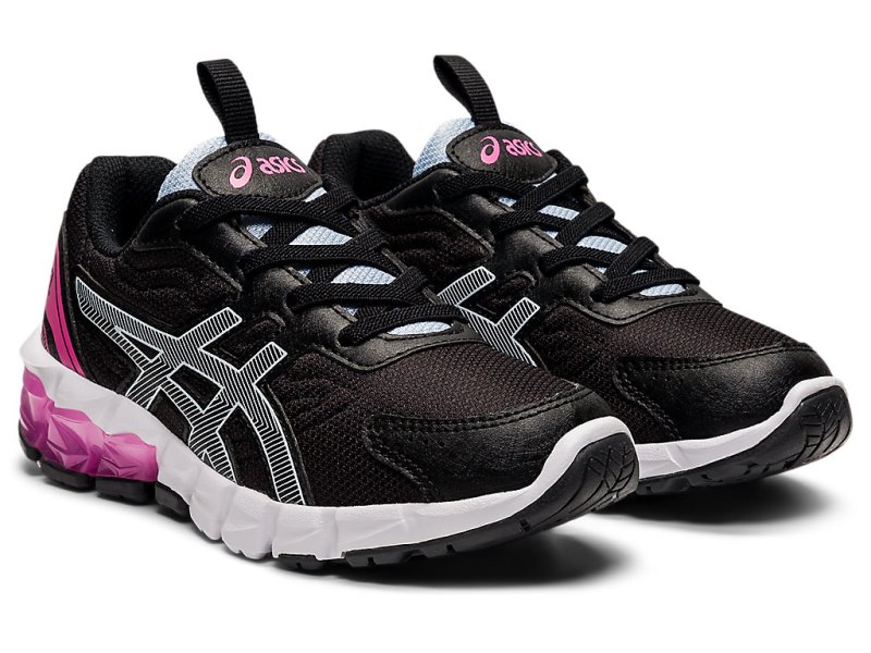 Asics Gel-quantum 90 3 キッズ ランニングシューズ 黒 ライト青 | JP1075-812