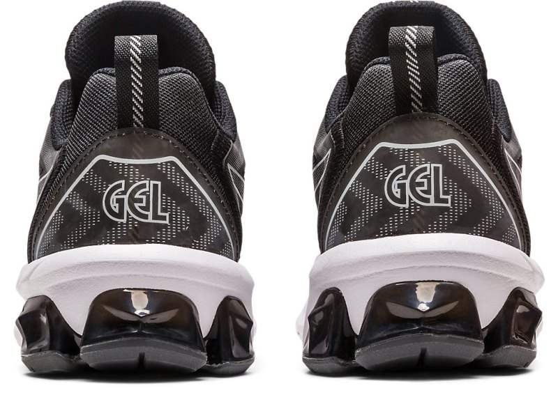 Asics Gel-quantum 90 IV レディース スニーカー 黒 グレー | JP5664-742
