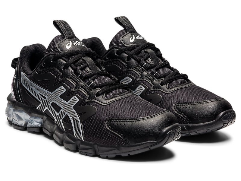 Asics Gel-quantum 90 レディース スニーカー 黒 シルバー | JP9880-485
