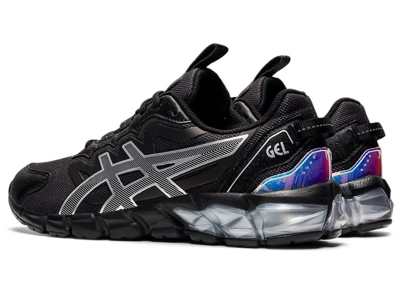 Asics Gel-quantum 90 レディース スニーカー 黒 シルバー | JP9880-485