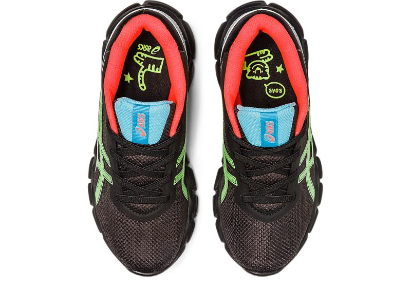 Asics Gel-quantum Lyte II キッズ Sports Shoes 黒 緑 | JP6882-718