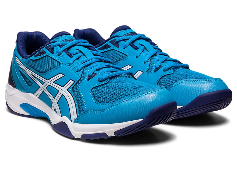 Asics Gel-rocket 10 メンズ バレーボールシューズ 青 白 | JP0351-482