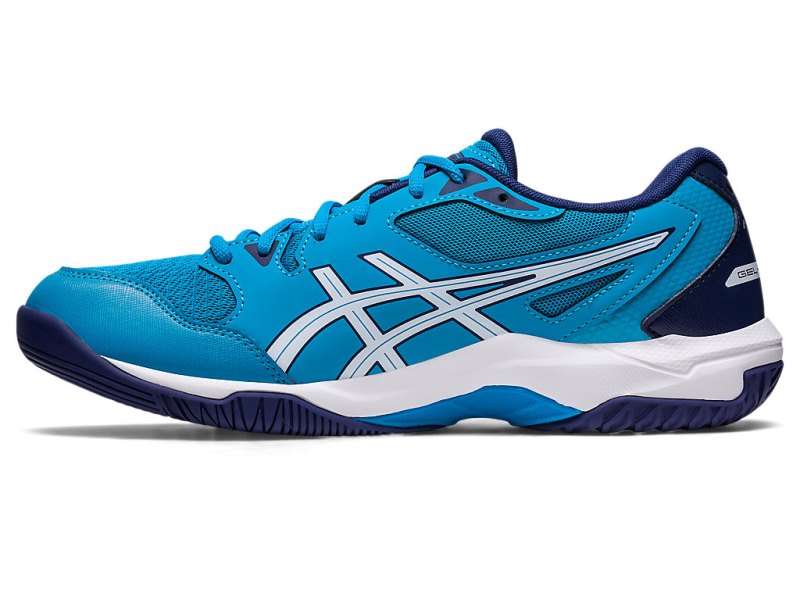 Asics Gel-rocket 10 メンズ バレーボールシューズ 青 白 | JP0351-482