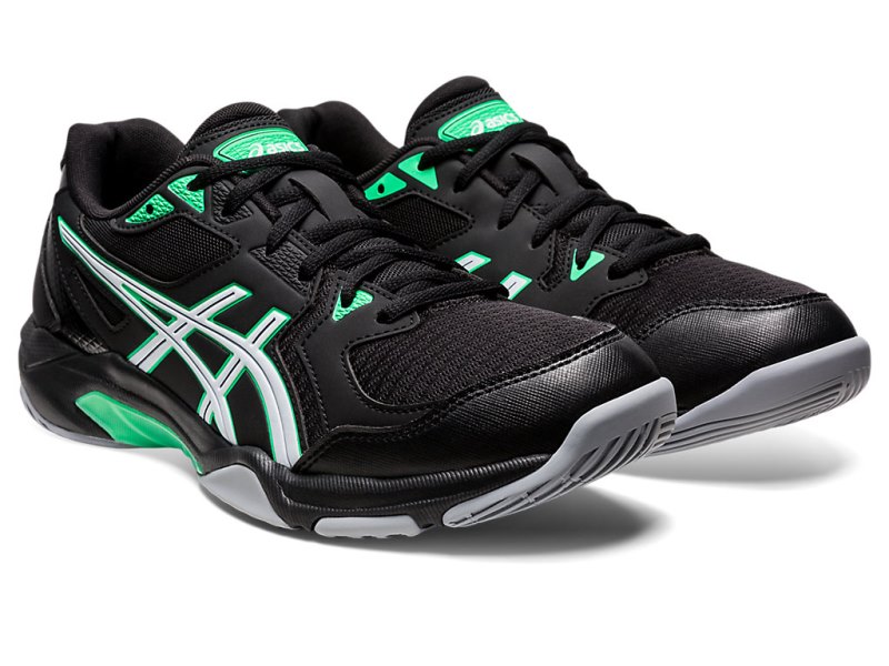 Asics Gel-rocket 10 メンズ バレーボールシューズ 黒 ターコイズ | JP1314-255