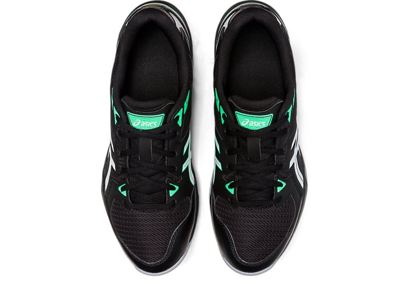 Asics Gel-rocket 10 メンズ バレーボールシューズ 黒 ターコイズ | JP1314-255