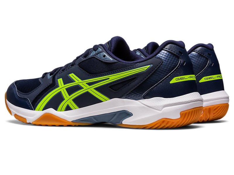 Asics Gel-rocket 10 メンズ バレーボールシューズ 黒 緑 | JP1892-908