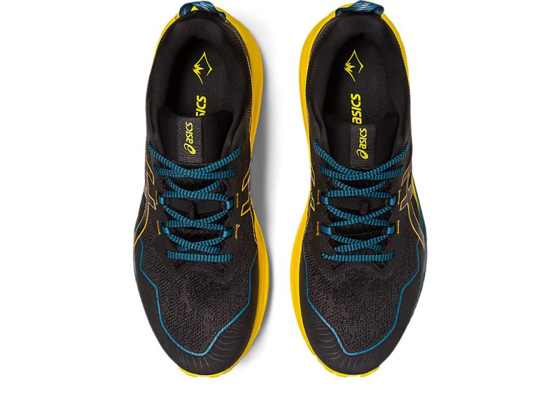 Asics Gel-trabuco 11 メンズ ランニングシューズ 黒 ブラウン | JP1662-249