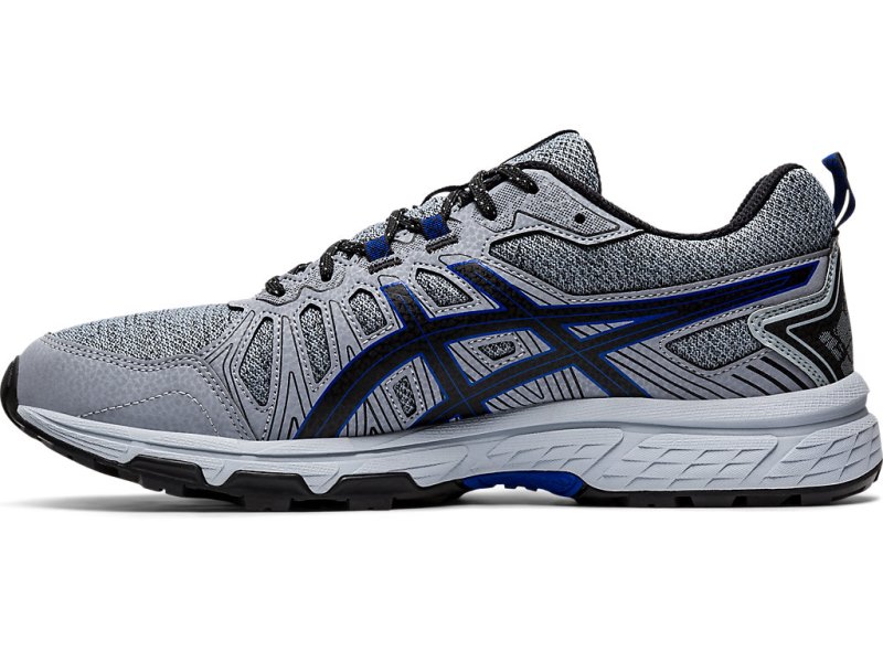 Asics Gel-ventuRE 7 MX (4E) メンズ トレイルランニングシューズ グレー 青 | JP9816-934