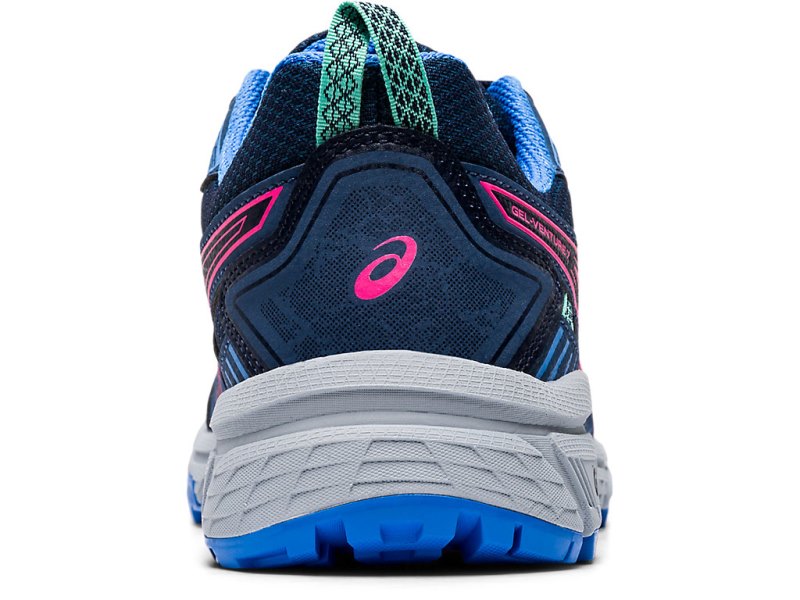 Asics Gel-ventuRE 7 レディース ランニングシューズ ネイビー ピンク | JP6310-878
