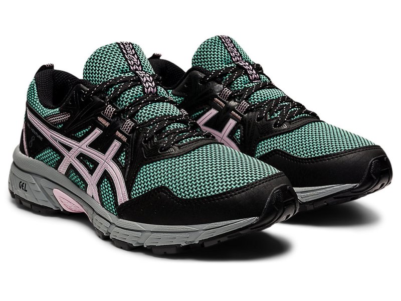 Asics Gel-ventuRE 8 レディース トレイルランニングシューズ オリーブ ピンク | JP9595-538