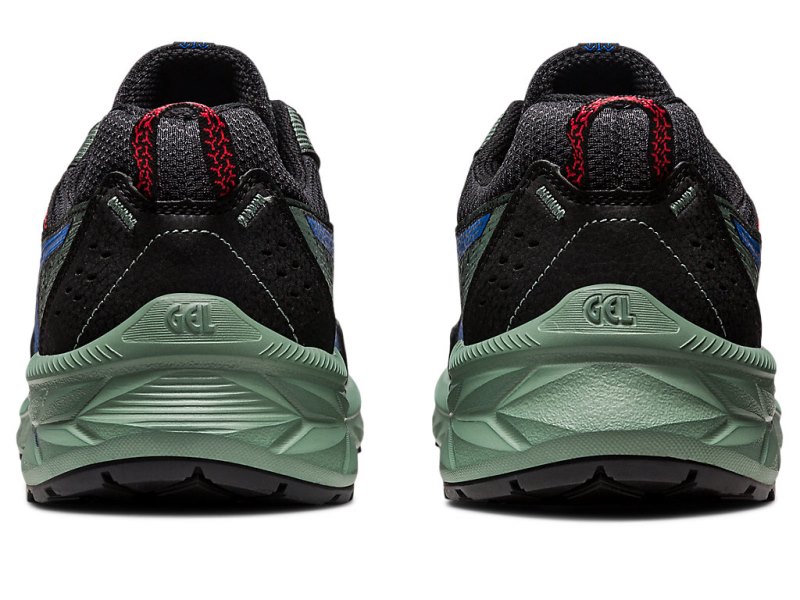 Asics Gel-ventuRE 9 メンズ ランニングシューズ 黒 青 | JP7832-274