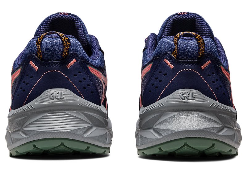 Asics Gel-ventuRE 9 レディース ランニングシューズ インディゴブルー 青 コーラル 色 | JP4167-471