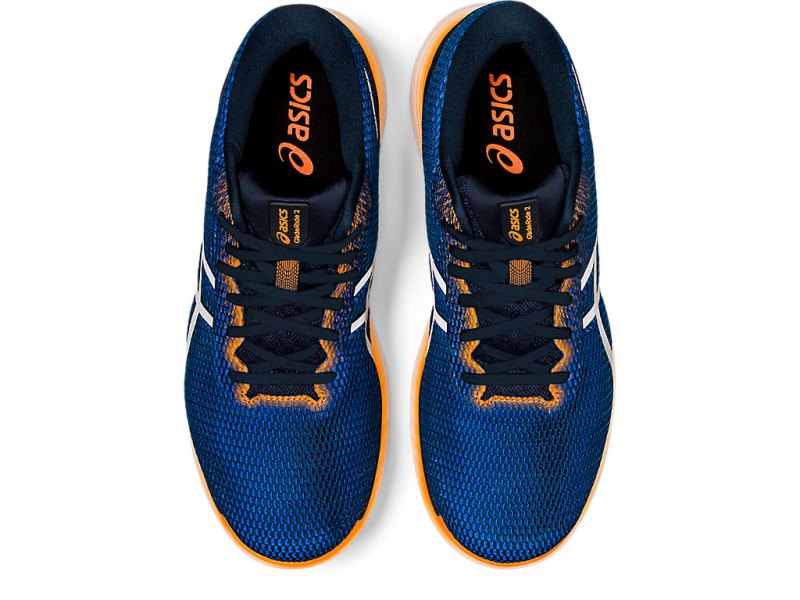 Asics Glideride 2 Lite-show メンズ ランニングシューズ 青 シルバー | JP7236-457