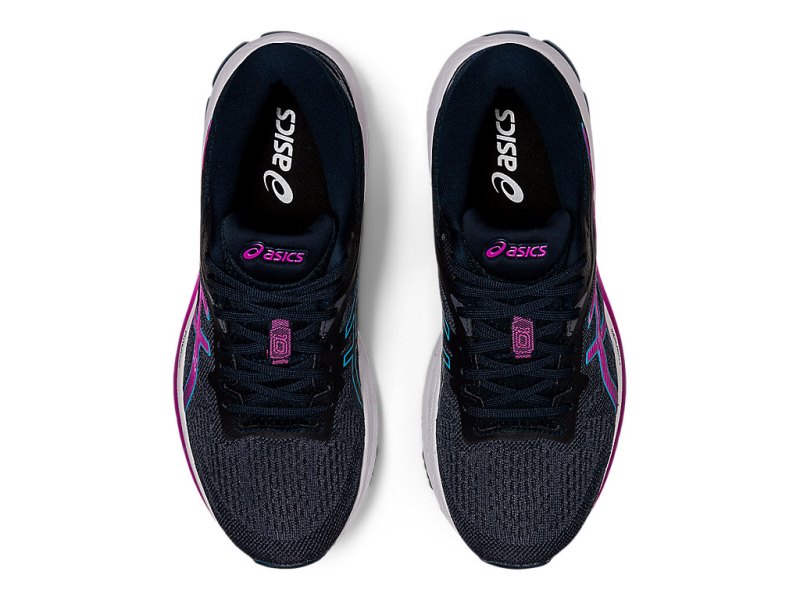 Asics Gt-1000 10 (D) レディース ランニングシューズ 青 紫 | JP3639-539
