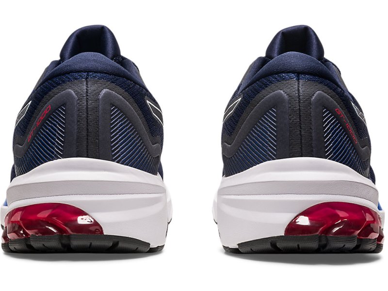 Asics Gt-1000 11 (4E) メンズ ランニングシューズ インディゴブルー 青 黒 | JP4761-014