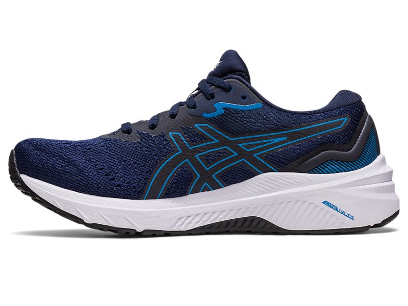 Asics Gt-1000 11 レディース ランニングシューズ インディゴブルー 青 青 | JP5524-163