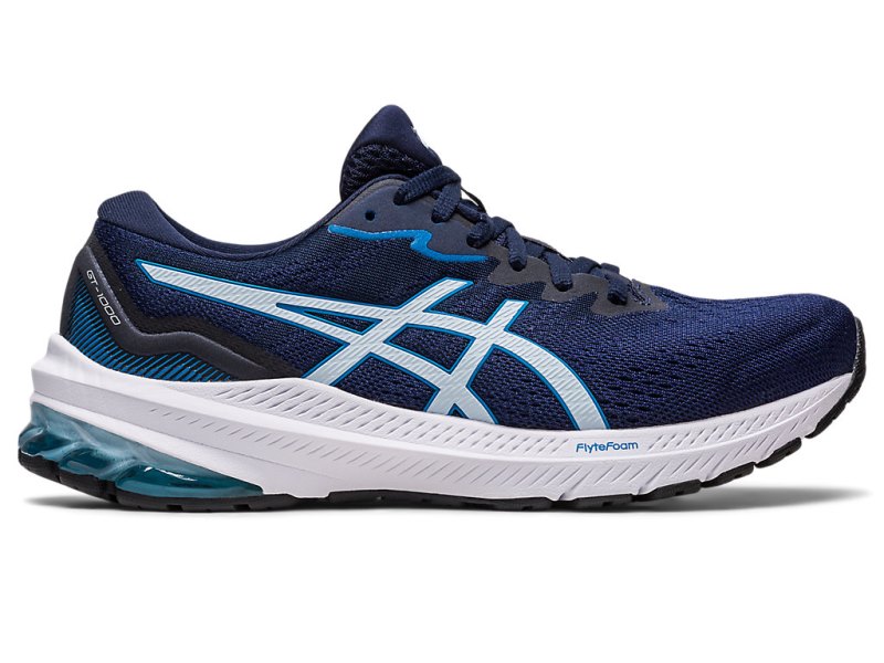 Asics Gt-1000 11 レディース ランニングシューズ インディゴブルー 青 青 | JP5524-163