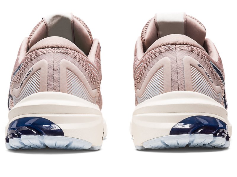 Asics Gt-1000 11 レディース ランニングシューズ ベージュ ライトコーラル 色 | JP5239-032