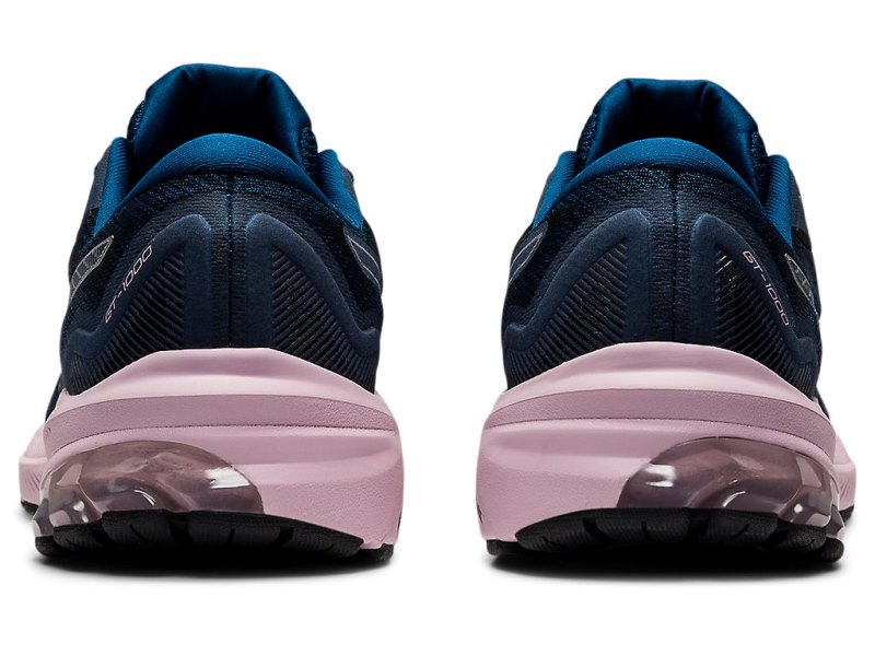 Asics Gt-1000 11 レディース ランニングシューズ 青 ピンク | JP4213-865