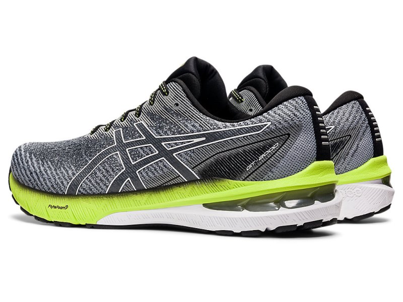 Asics Gt-2000 10 メンズ ランニングシューズ グレー 白 | JP6345-241
