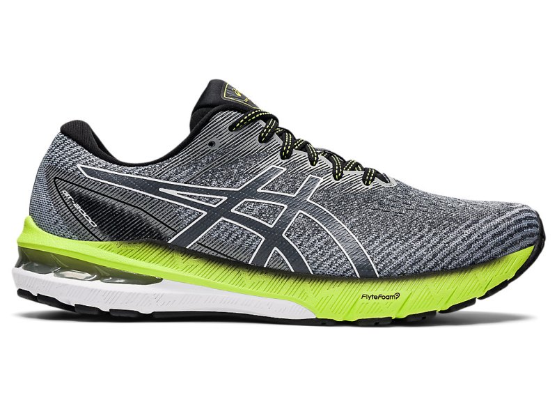Asics Gt-2000 10 メンズ ランニングシューズ グレー 白 | JP6345-241