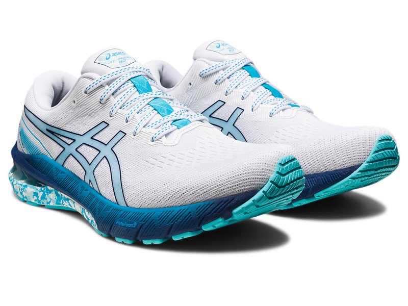 Asics Gt-2000 10 メンズ ランニングシューズ 白 | JP7960-560