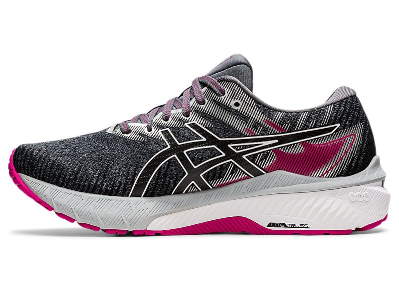 Asics Gt-2000 10 レディース ランニングシューズ グレー ピンク | JP4580-128
