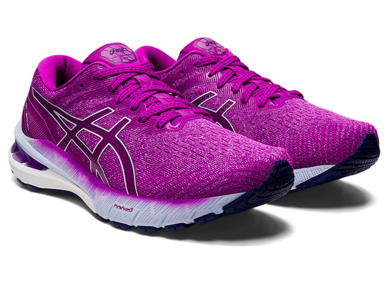 Asics Gt-2000 10 レディース ランニングシューズ ラベンダー ライト青 | JP0661-091