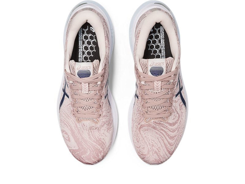 Asics Gt-2000 11 Nagino レディース ランニングシューズ ベージュ ライトコーラル 色 | JP9072-553
