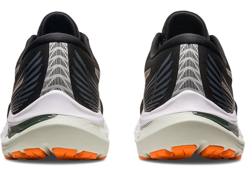 Asics Gt-2000 11 メンズ ランニングシューズ 黒 オレンジ | JP0388-925