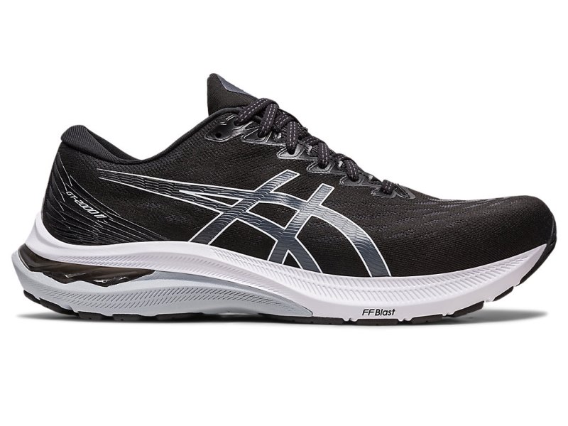 Asics Gt-2000 11 メンズ ランニングシューズ 黒 白 | JP0301-151