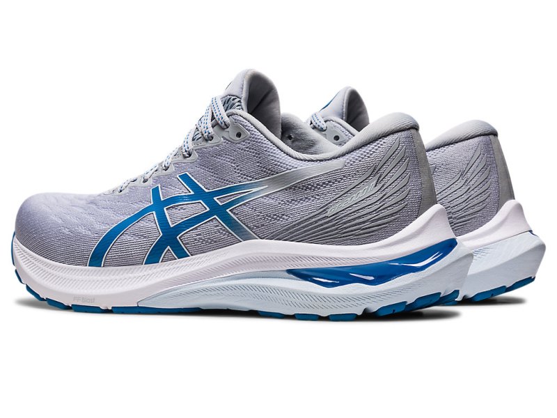 Asics Gt-2000 11 レディース ランニングシューズ グレー 青 | JP4267-678