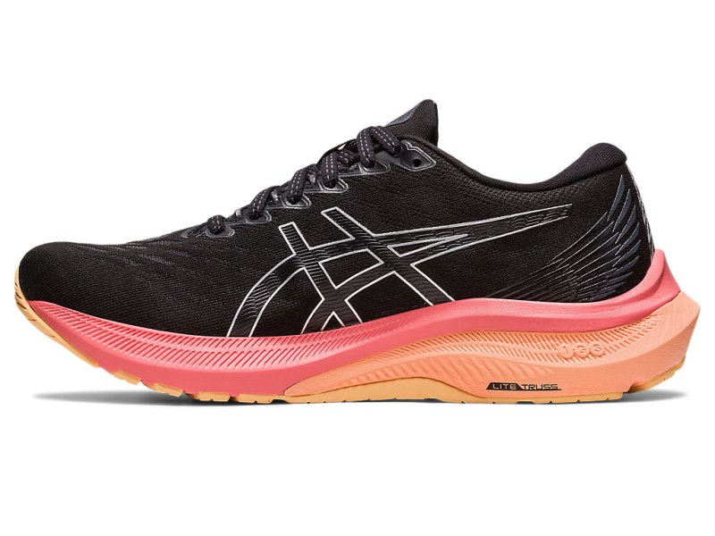 Asics Gt-2000 11 レディース ランニングシューズ 黒 シルバー | JP5220-094