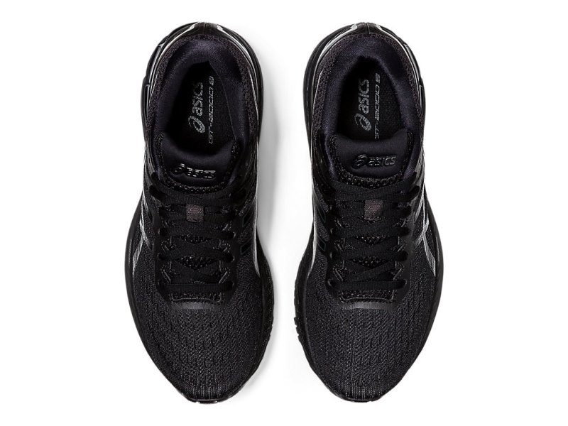 Asics Gt-2000 9 レディース ランニングシューズ 黒 黒 | JP7238-042