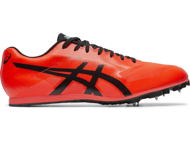Asics Hyper LD 6 レディース Track & Field Shoes オレンジ 赤 黒 | JP1750-325