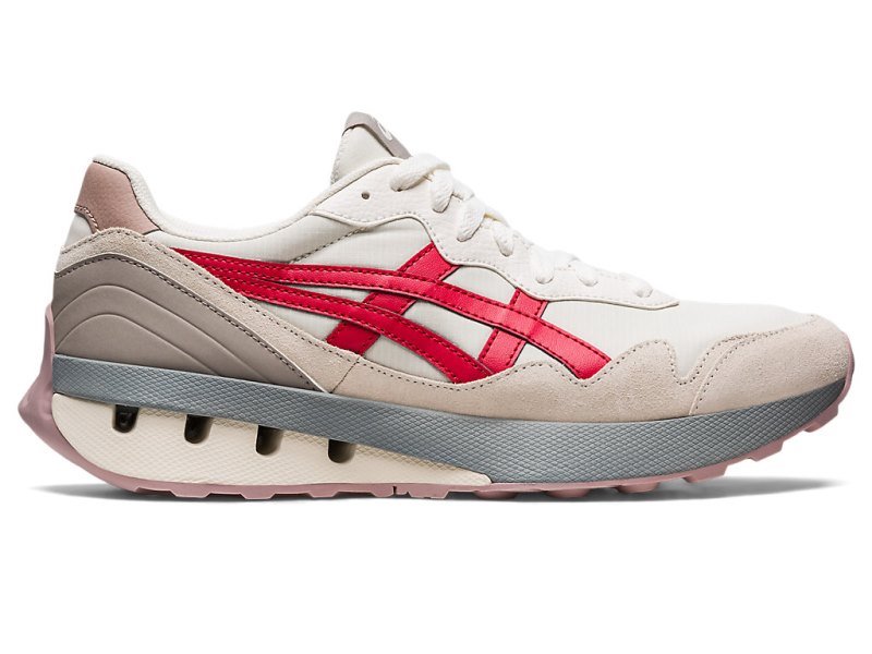 Asics JOGger X81 メンズ スニーカー Weiß 赤 | JP1844-973