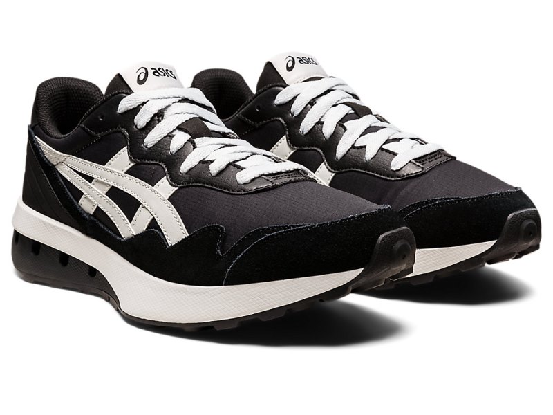 Asics JOGger X81 レディース スニーカー 黒 グレー | JP1153-068