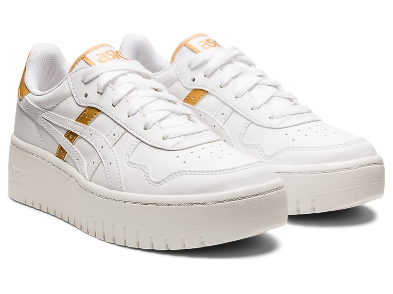 Asics Japan S PF レディース ネットボールシューズ 白 白 | JP1024-071