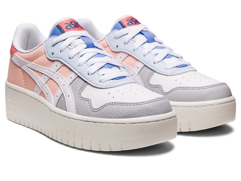 Asics Japan S PF レディース ネットボールシューズ 白 白 | JP5931-470