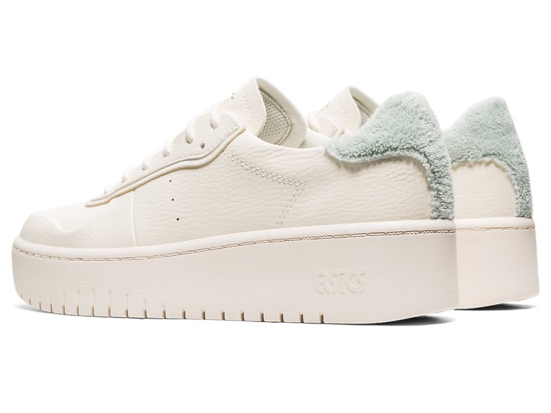 Asics Japan S Rin レディース スニーカー Weiß ライト緑 | JP3035-096