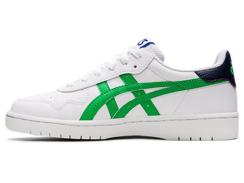 Asics Japan S キッズ ネットボールシューズ 白 青 | JP8621-139