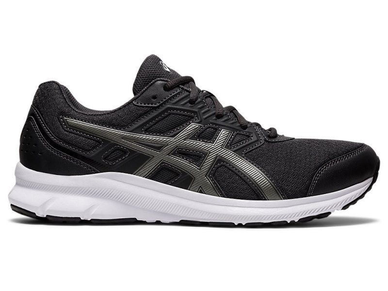 Asics Jolt 3 (4E) メンズ ランニングシューズ 深いグレー 黒 | JP5653-051