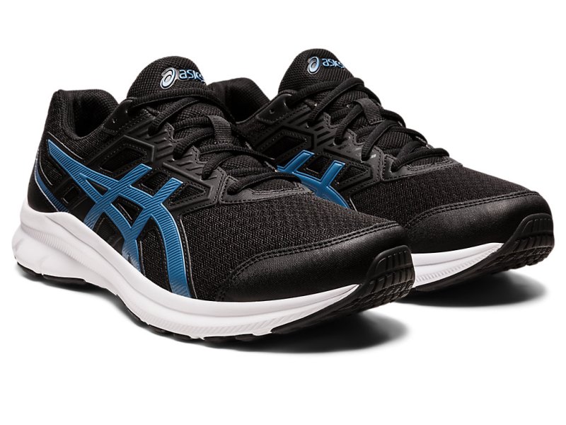 Asics Jolt 3 メンズ ランニングシューズ 黒 紺碧 | JP3692-376
